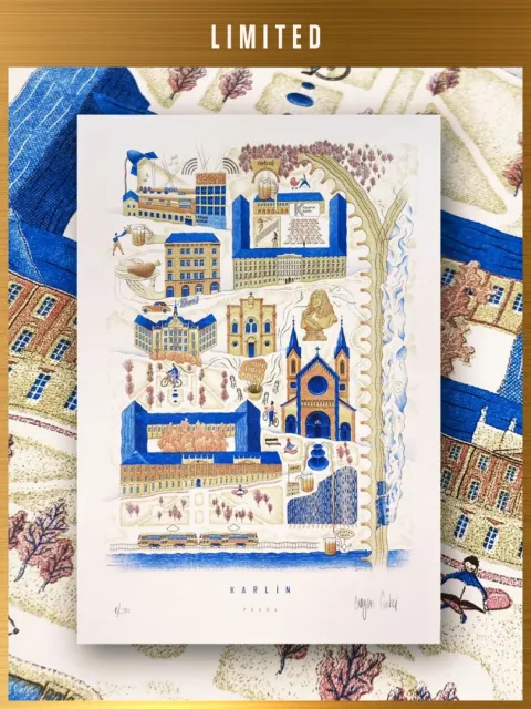 Limitovaný Print Karlín / Praha
