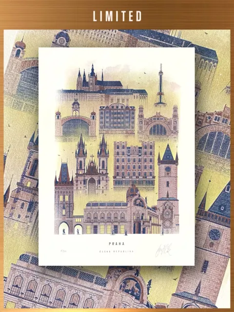 Limitovaný Print Stará Praha