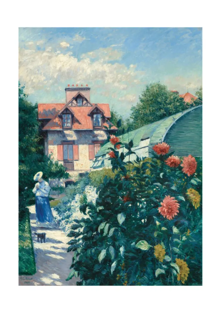 Zahrada u Petit Gennevilliers, Gustave Caillebotte, 1893
